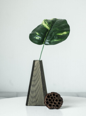 Unique Wooden Vase